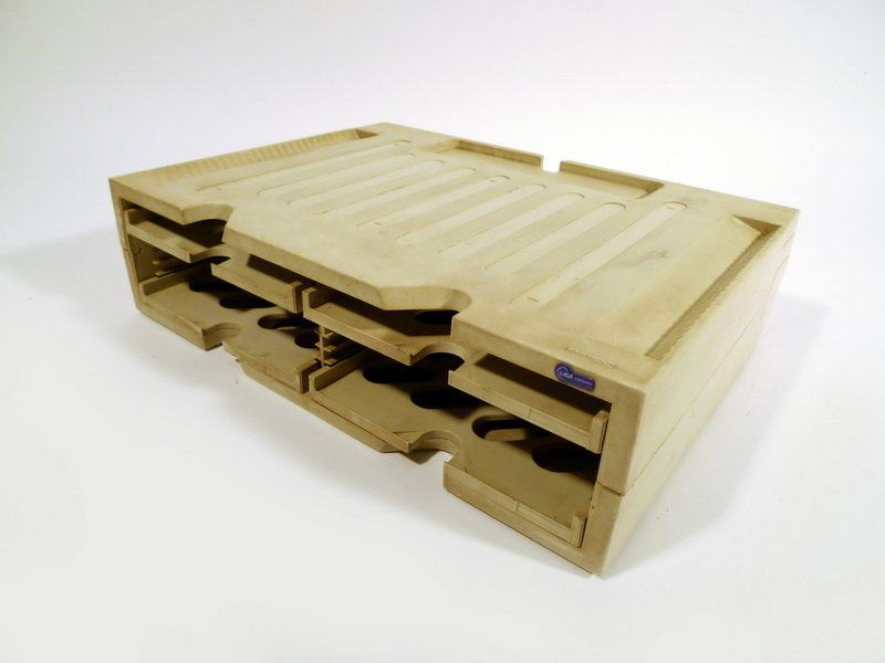 archivador cajonera bandejas plastico 14x51x37 1u